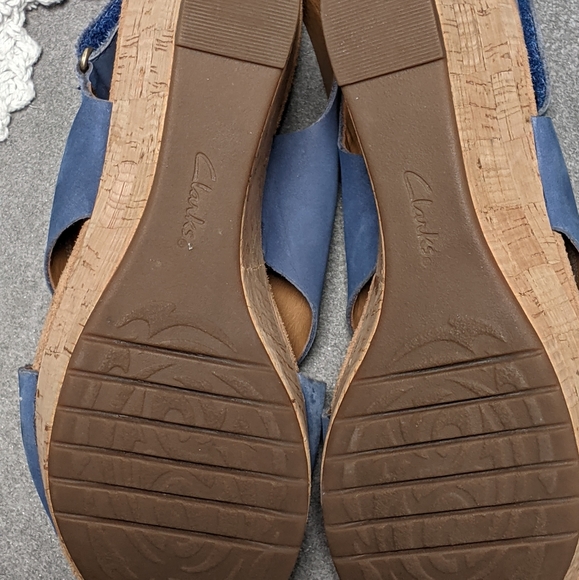 Clarks platform sandals 7 - Picture 4 of 6